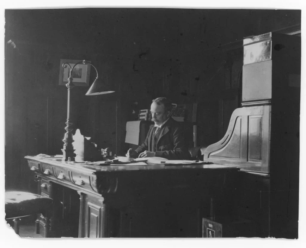 Manager at Russo-Chinese Bank in Shanghai, 1902